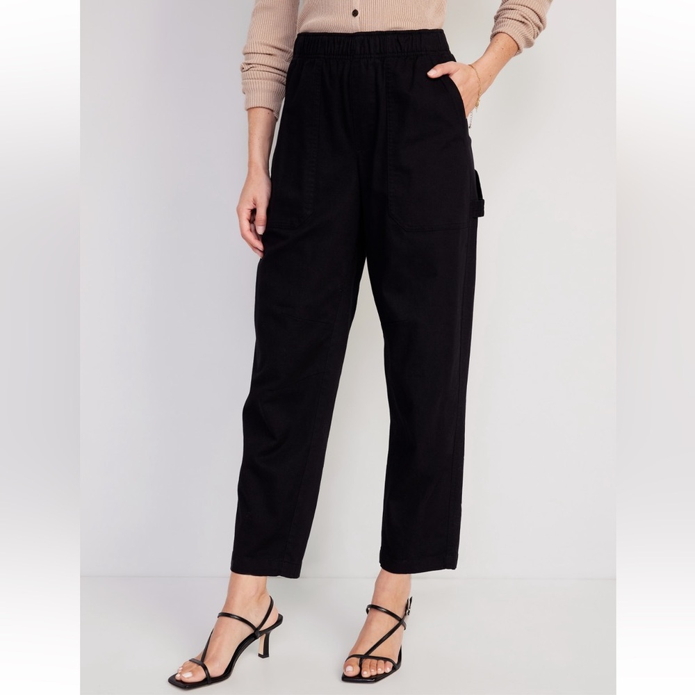 🌸 3 for $35 🌸 NWT Old Navy Women's Black Cargo Pants